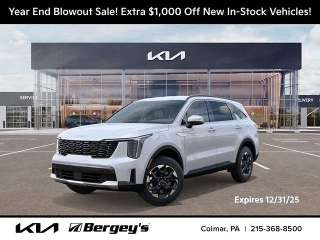 New 2026 Kia Sorento S SUV