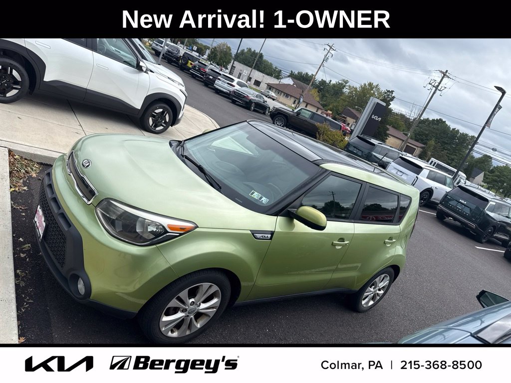 Used 2015 Kia Soul + with VIN KNDJP3A55F7797194 for sale in Colmar, PA