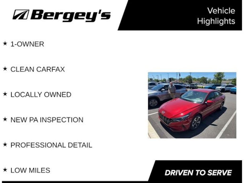 Used 2023 Hyundai Elantra SEL Sedan