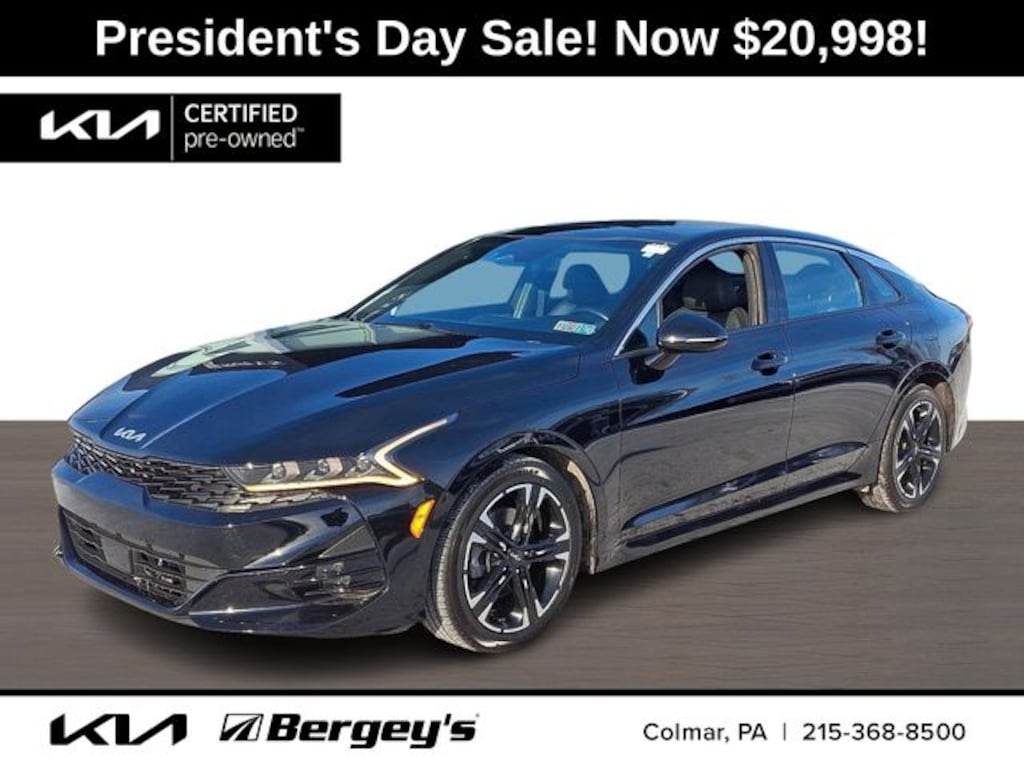 Certified 2022 Kia K5 GT-Line Sedan