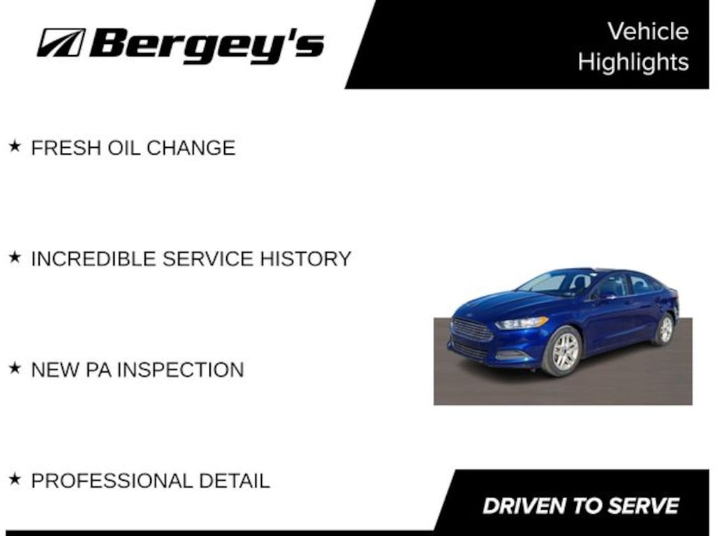 Used 2016 Ford Fusion SE Sedan