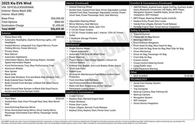 2025 Kia EV6 Wind - Photo 22