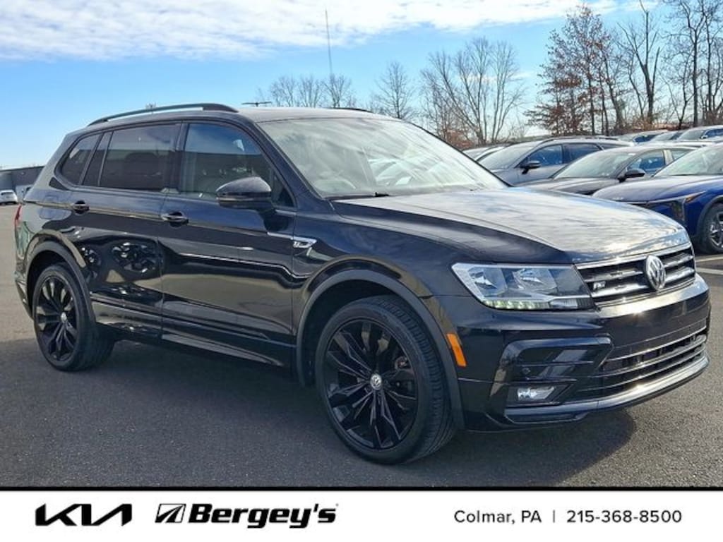 Used 2021 Volkswagen Tiguan 2.0T SE R-Line Black SUV