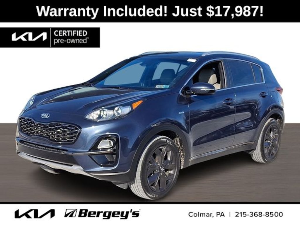 Certified 2021 Kia Sportage S SUV