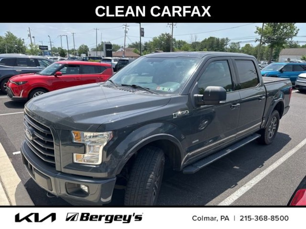 Used 2016 Ford F-150 XLT Truck SuperCrew Cab
