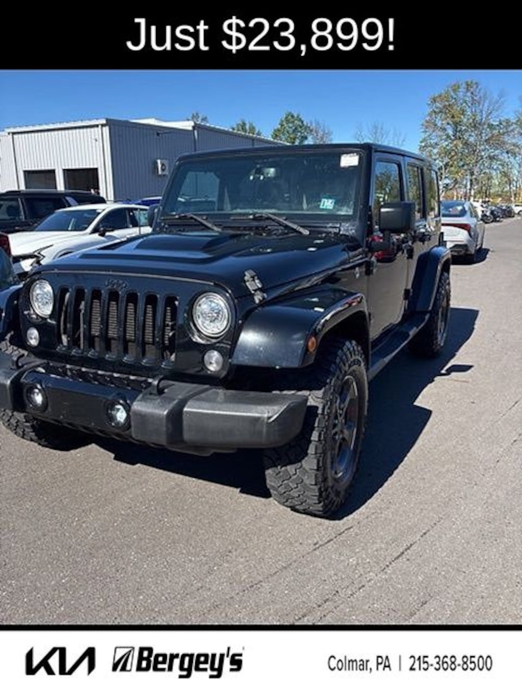 Used 2018 Jeep Wrangler JK Unlimited Altitude SUV
