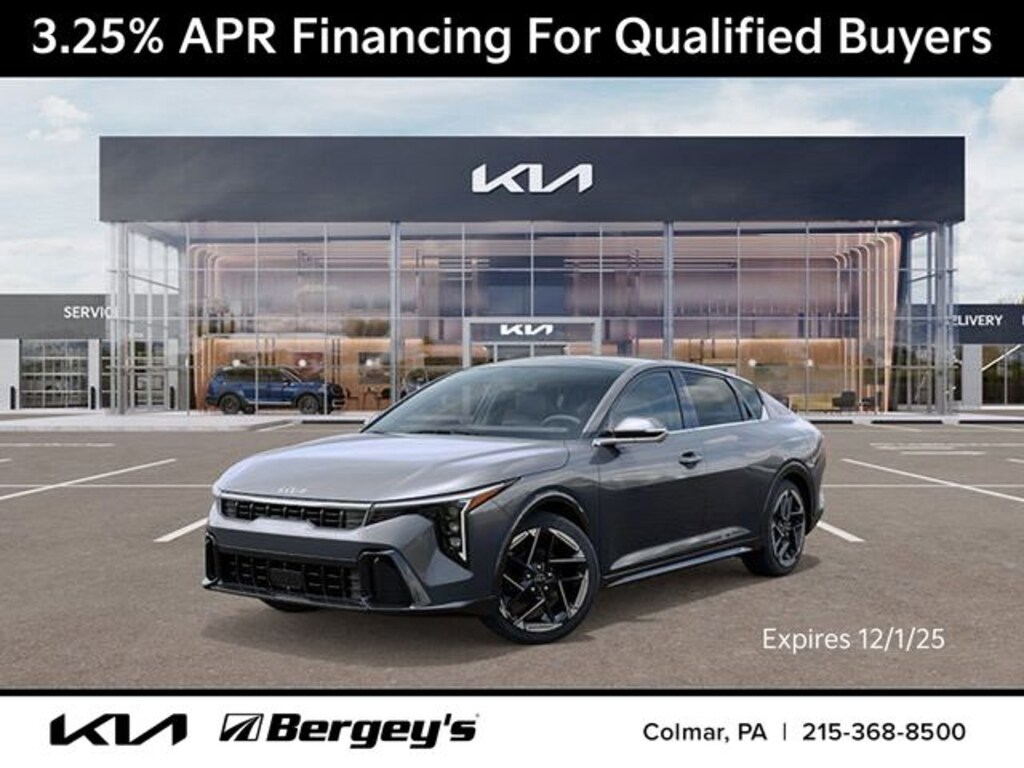 New 2025 Kia K4 GT-Line Sedan