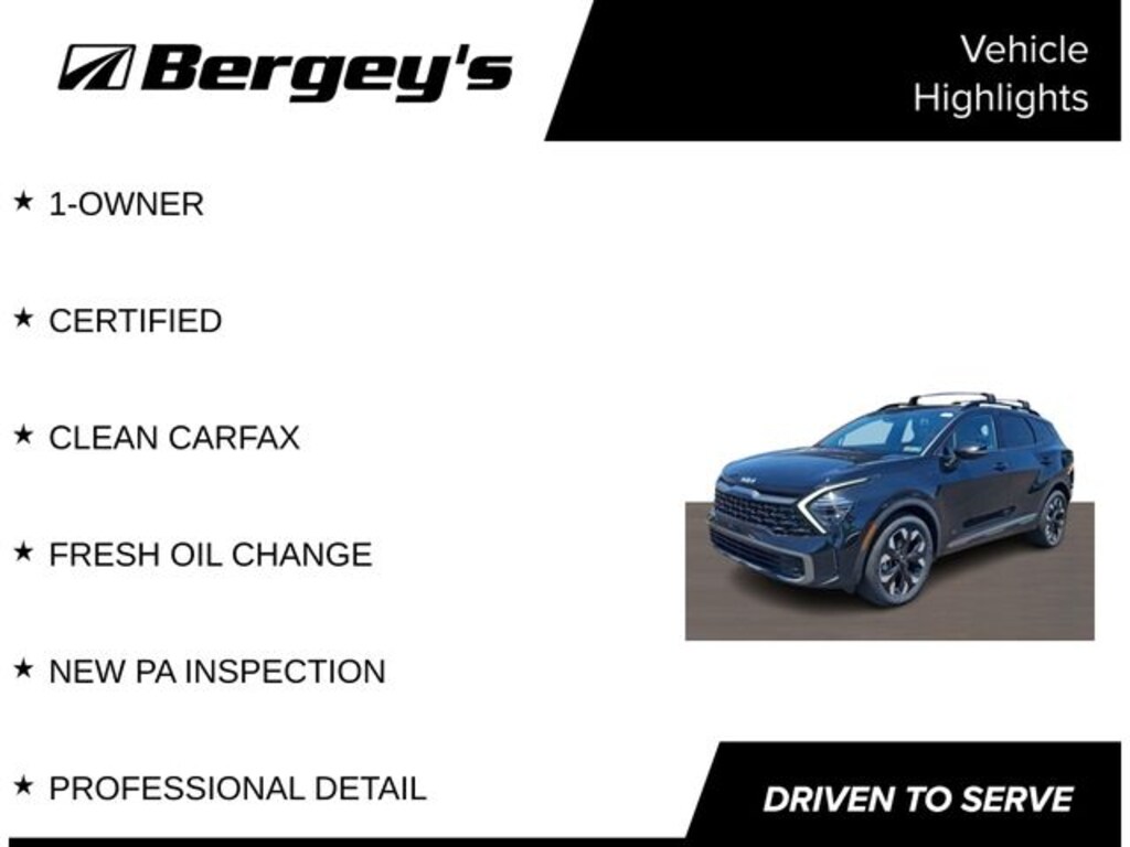 Certified 2024 Kia Sportage X-Line SUV
