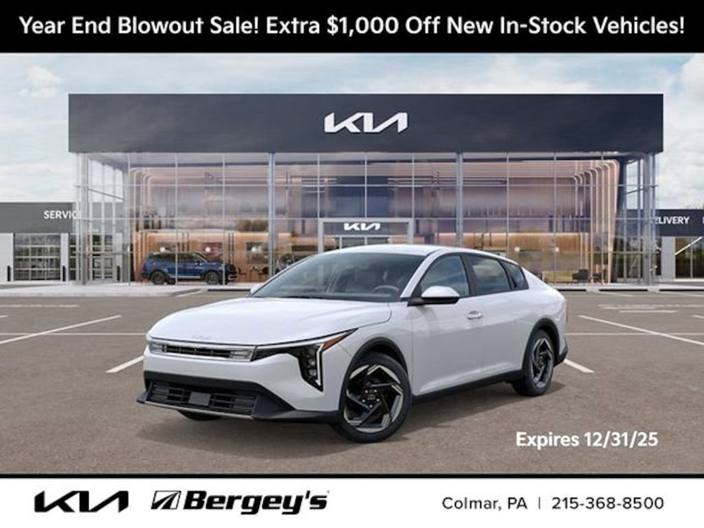 New 2025 Kia K4 EX Sedan