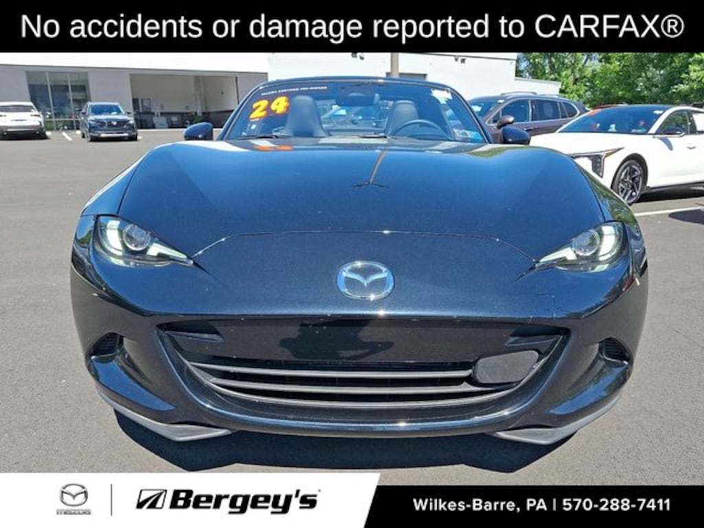 Certified 2024 Mazda MX-5 Miata RF Grand Touring Convertible
