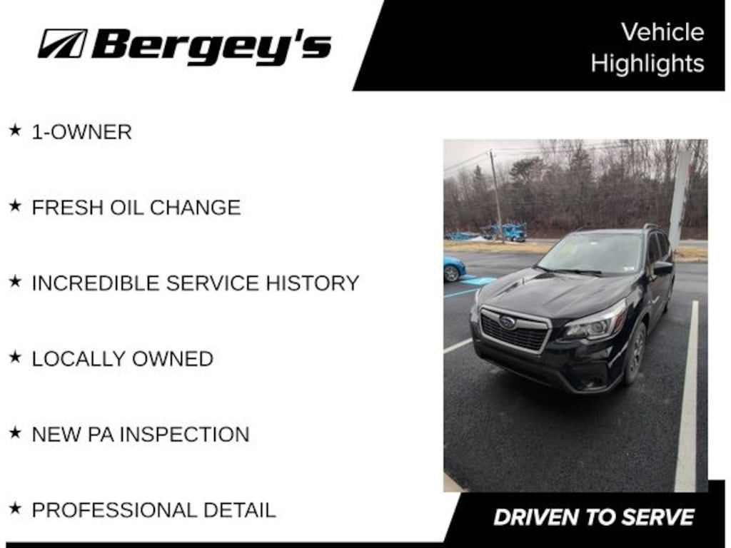 Used 2019 Subaru Forester Premium SUV