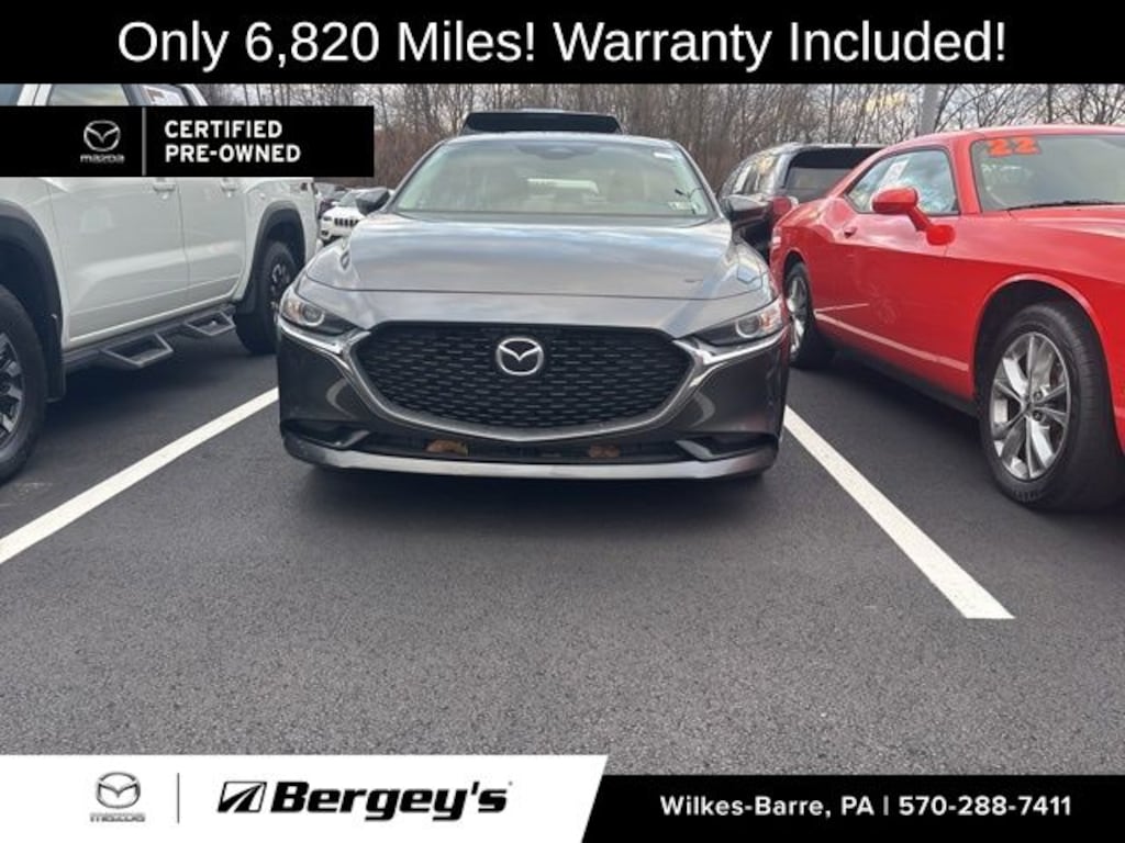 Certified 2025 Mazda Mazda3 2.5 S Preferred Package Sedan