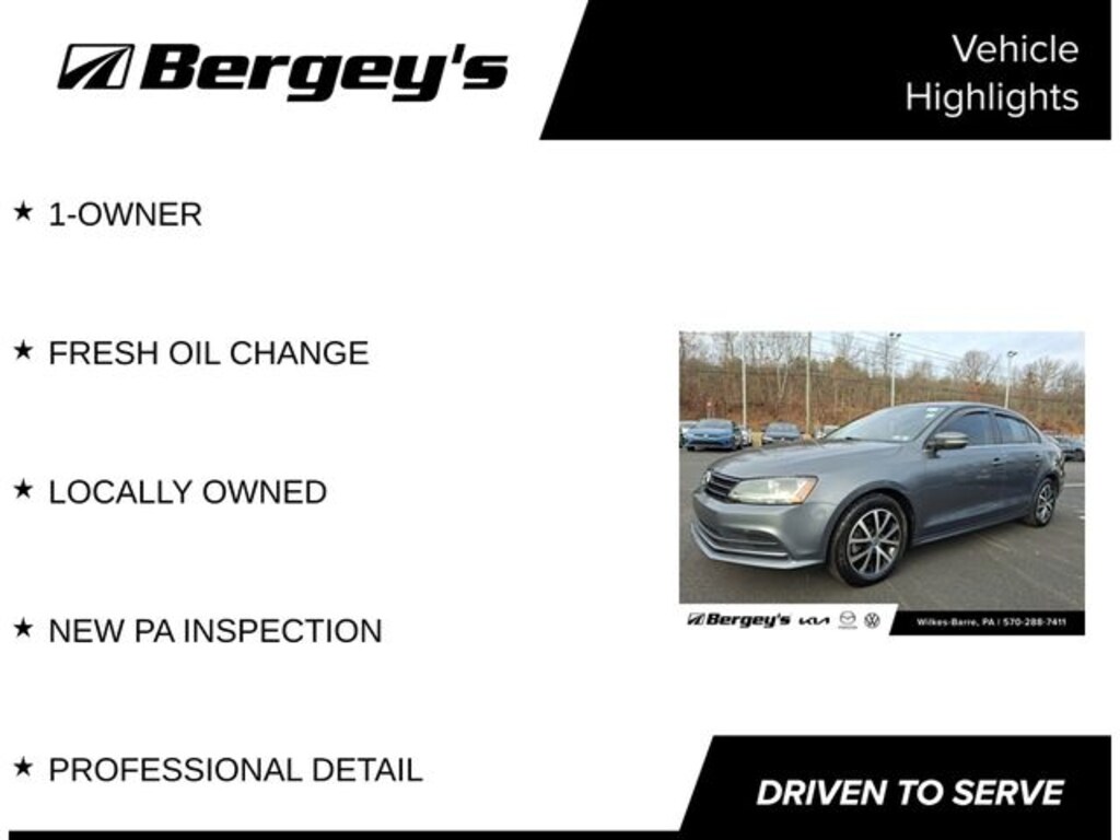 Used 2017 Volkswagen Jetta 1.4T SE Sedan