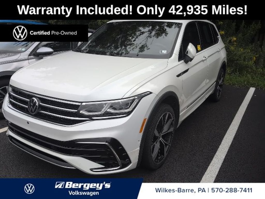Certified 2022 Volkswagen Tiguan 2.0T SEL R-Line SUV