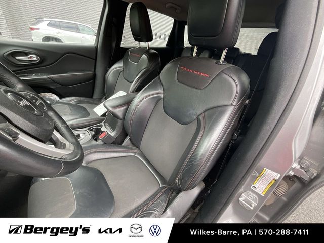Used 2017 Jeep Cherokee Trailhawk with VIN 1C4PJMBS2HW504964 for sale in Colmar, PA