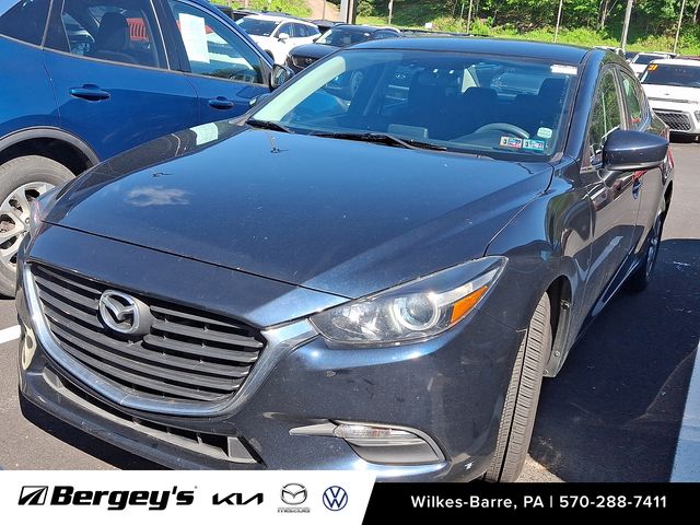 Used 2017 Mazda Mazda3 Sport with VIN 3MZBN1U75HM117036 for sale in Colmar, PA