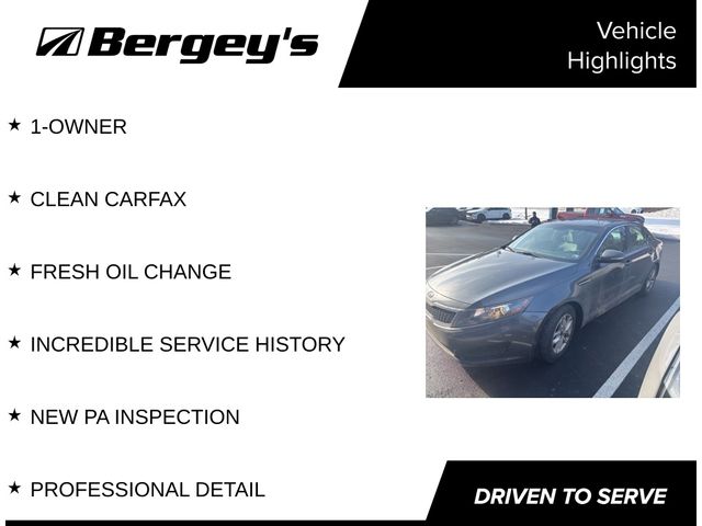 Used 2011 Kia Optima LX with VIN KNAGM4A70B5066900 for sale in Colmar, PA