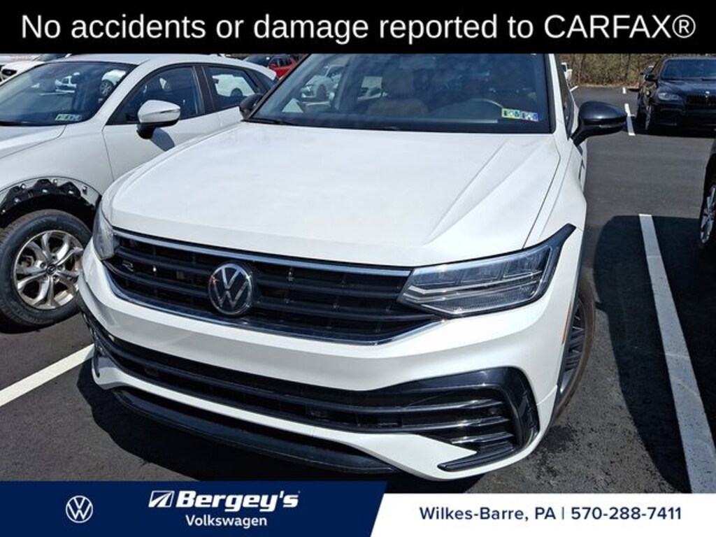 Certified 2022 Volkswagen Tiguan 2.0T SE R-Line Black SUV