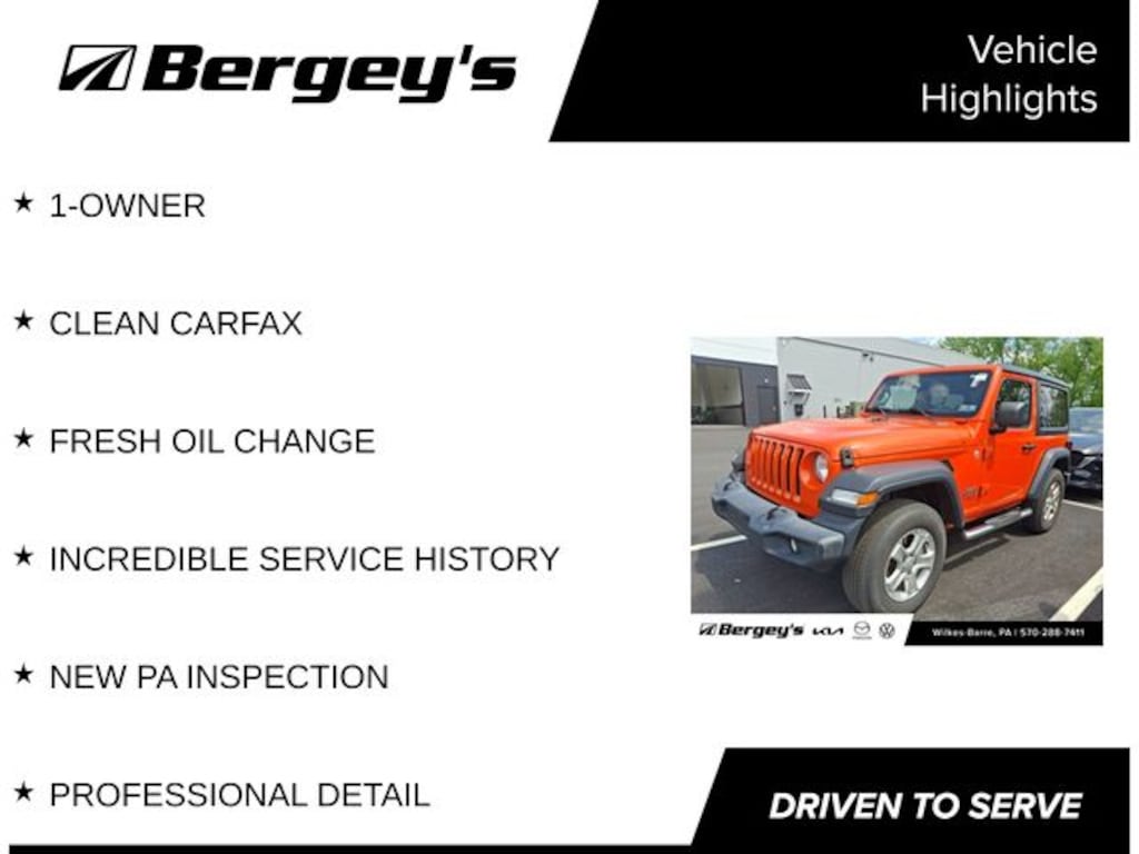 Used 2019 Jeep Wrangler Sport S SUV