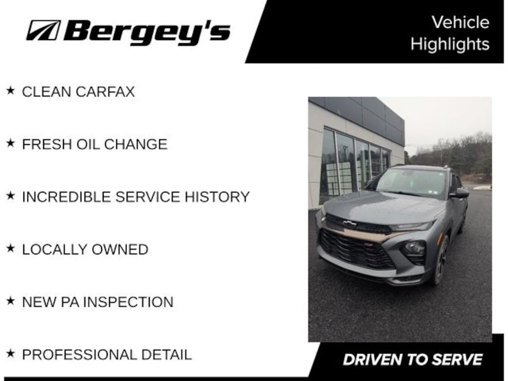 Used 2021 Chevrolet Trailblazer RS SUV