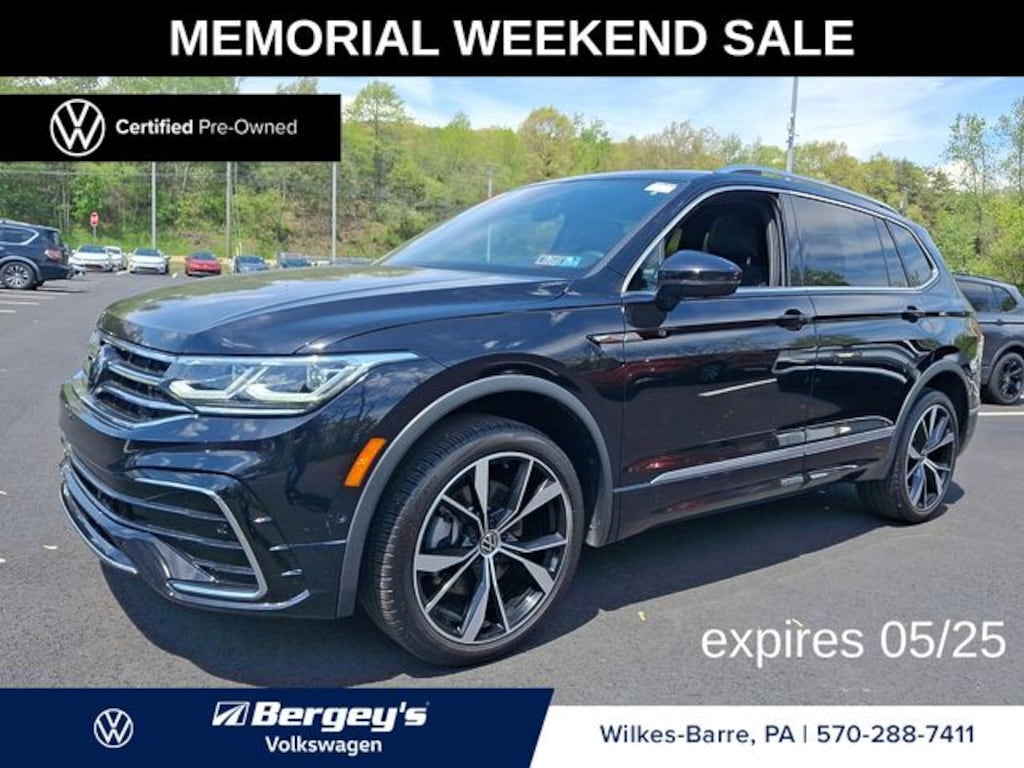 Certified 2024 Volkswagen Tiguan 2.0T SEL R-Line SUV