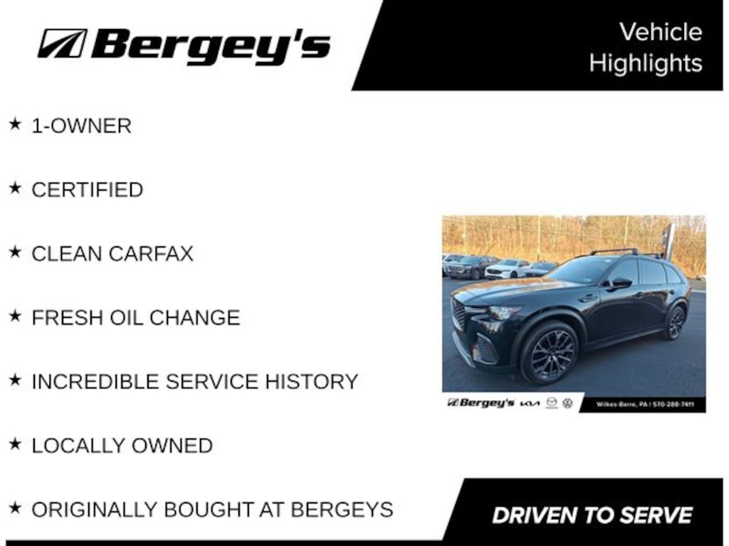 Certified 2025 Mazda CX-70 Phev Premium SUV