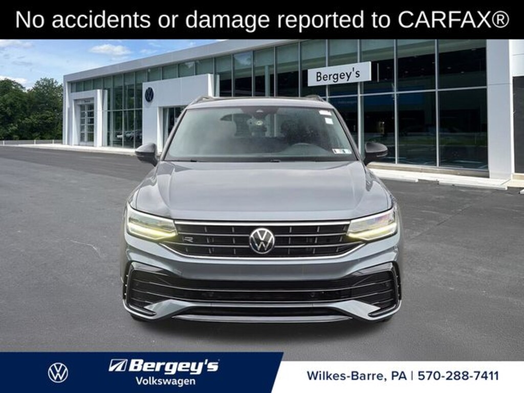 Certified 2022 Volkswagen Tiguan 2.0T SE R-Line Black SUV