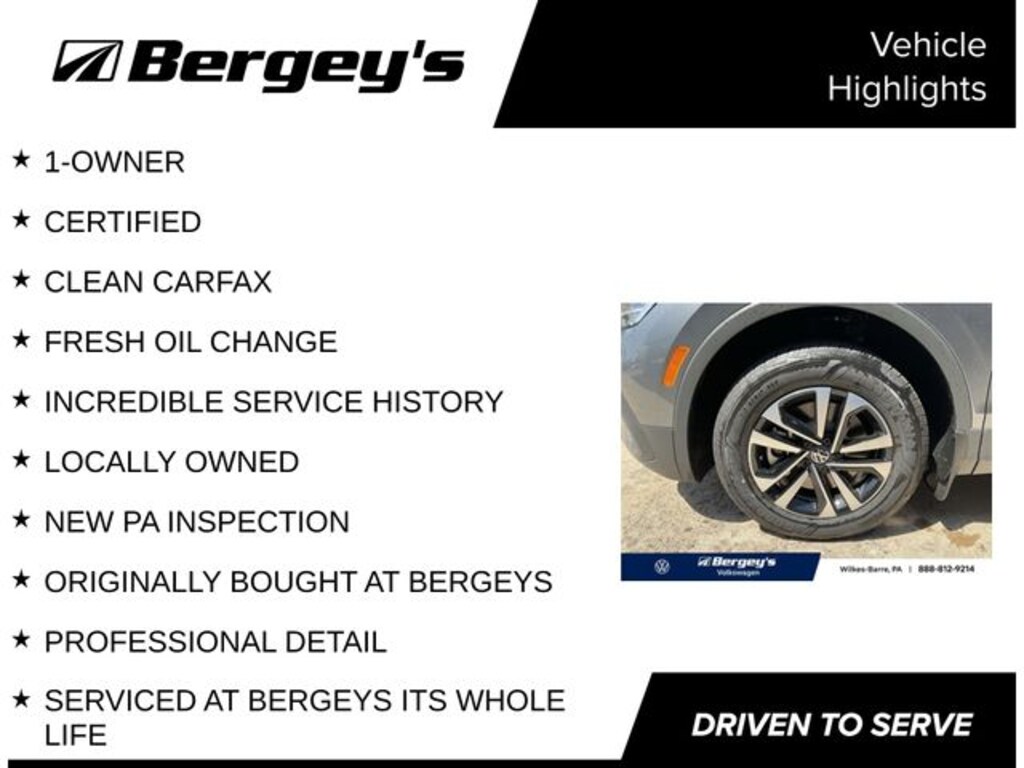 Certified 2023 Volkswagen Tiguan 2.0T S SUV
