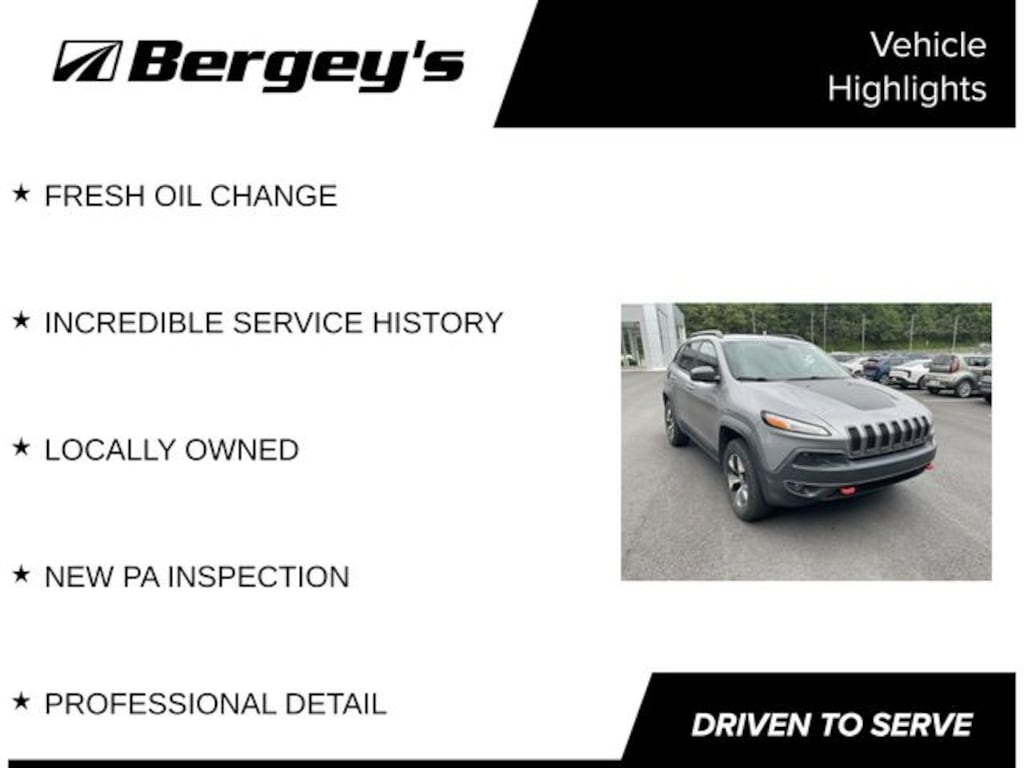 Used 2017 Jeep Cherokee Trailhawk SUV