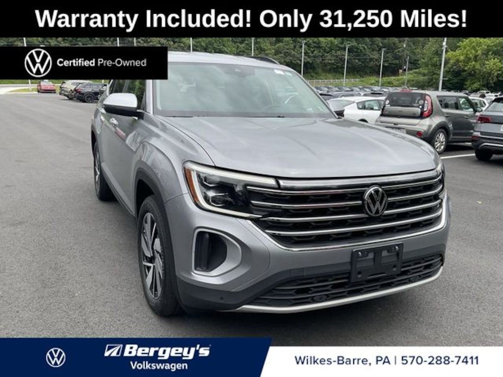 Certified 2025 Volkswagen Atlas 2.0T SE w/Technology SUV