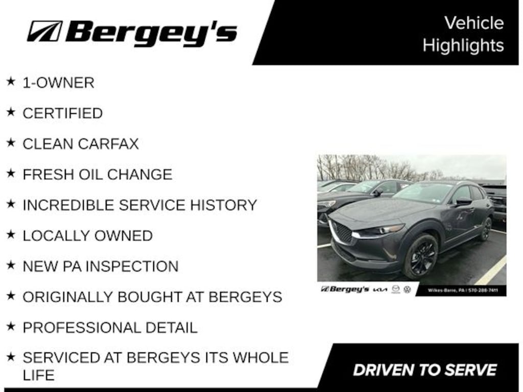 Certified 2025 Mazda CX-30 2.5 S Select Sport SUV