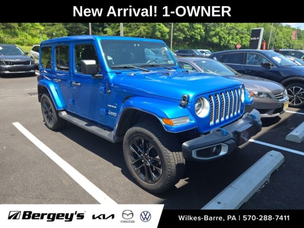 Used 2022 Jeep Wrangler Unlimited Sahara 4xe SUV