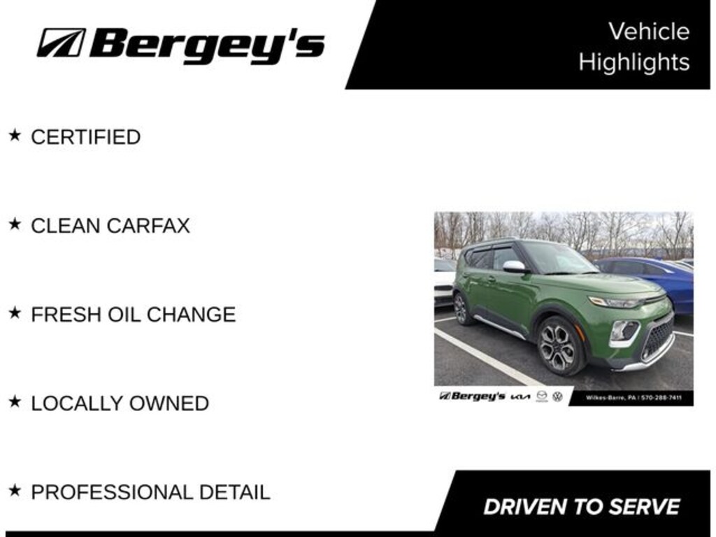 Certified 2021 Kia Soul X-Line Hatchback