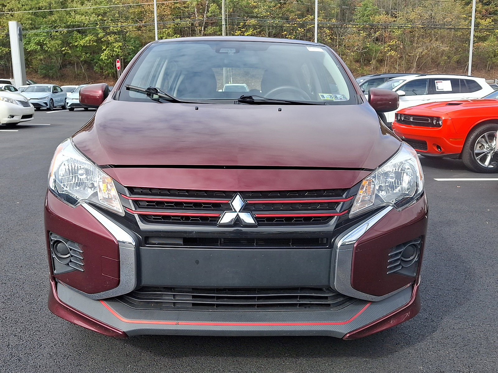 Used 2021 Mitsubishi Mirage Carbonite Edition with VIN ML32AUHJ8MH005032 for sale in Colmar, PA
