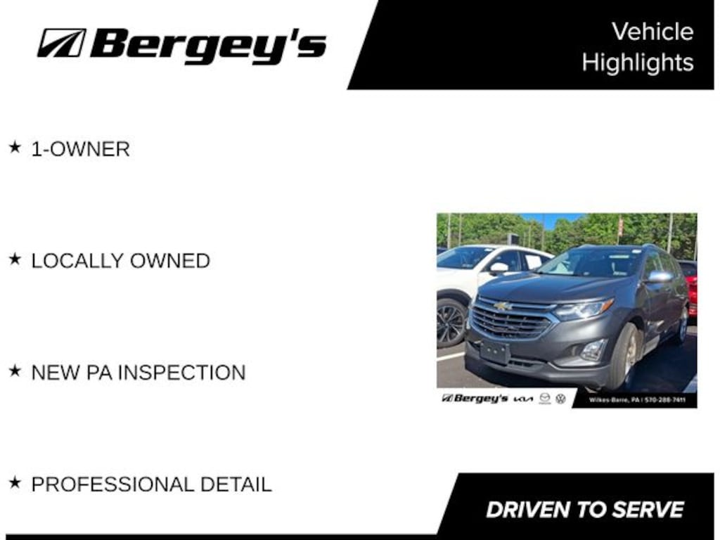 Used 2020 Chevrolet Equinox Premier SUV