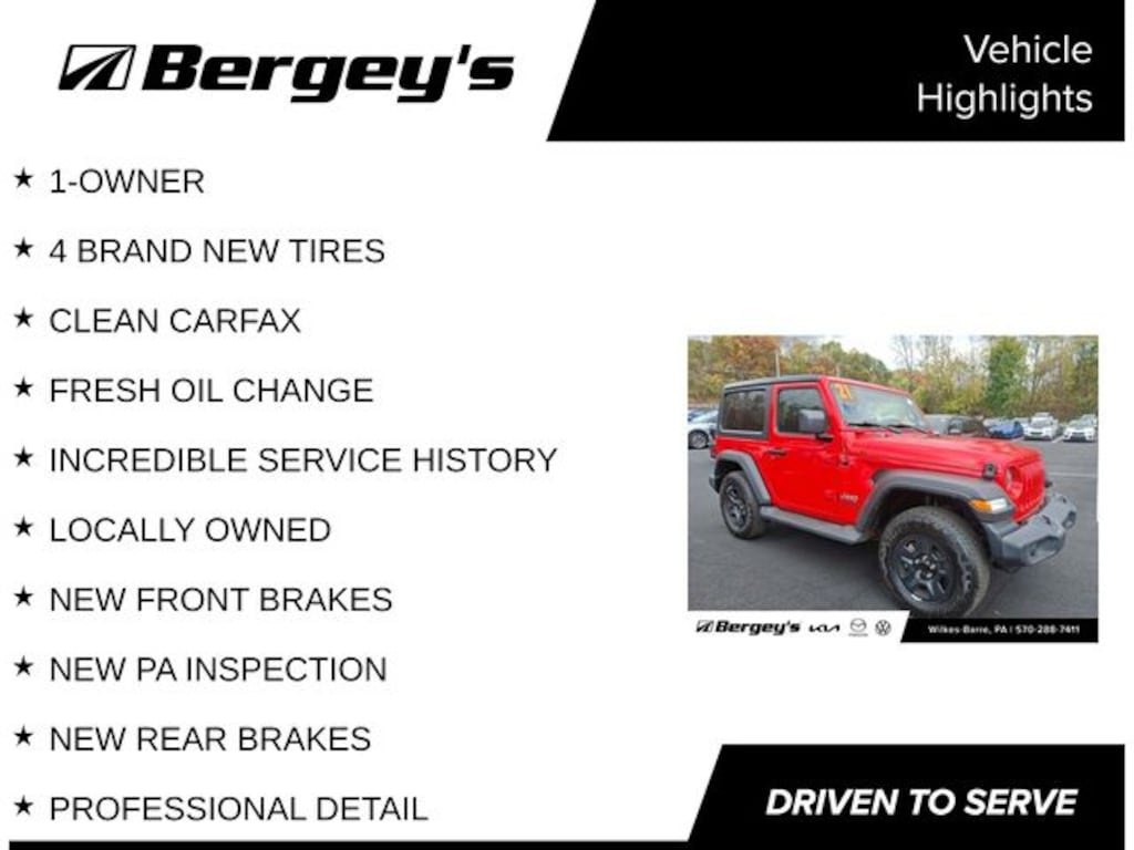 Used 2021 Jeep Wrangler Sport S SUV