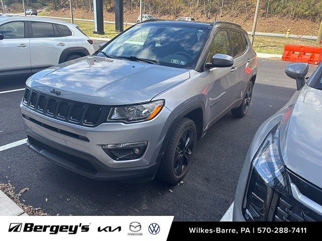 Used 2020 Jeep Compass Altitude with VIN 3C4NJDBB0LT209738 for sale in Colmar, PA