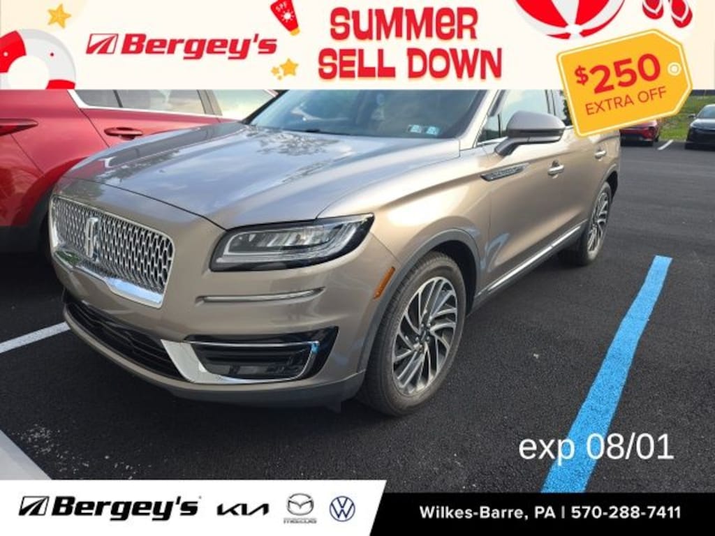 Used 2020 Lincoln Nautilus Reserve SUV