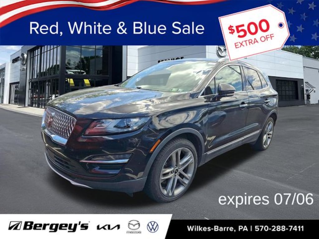 Used 2019 Lincoln MKC Reserve SUV