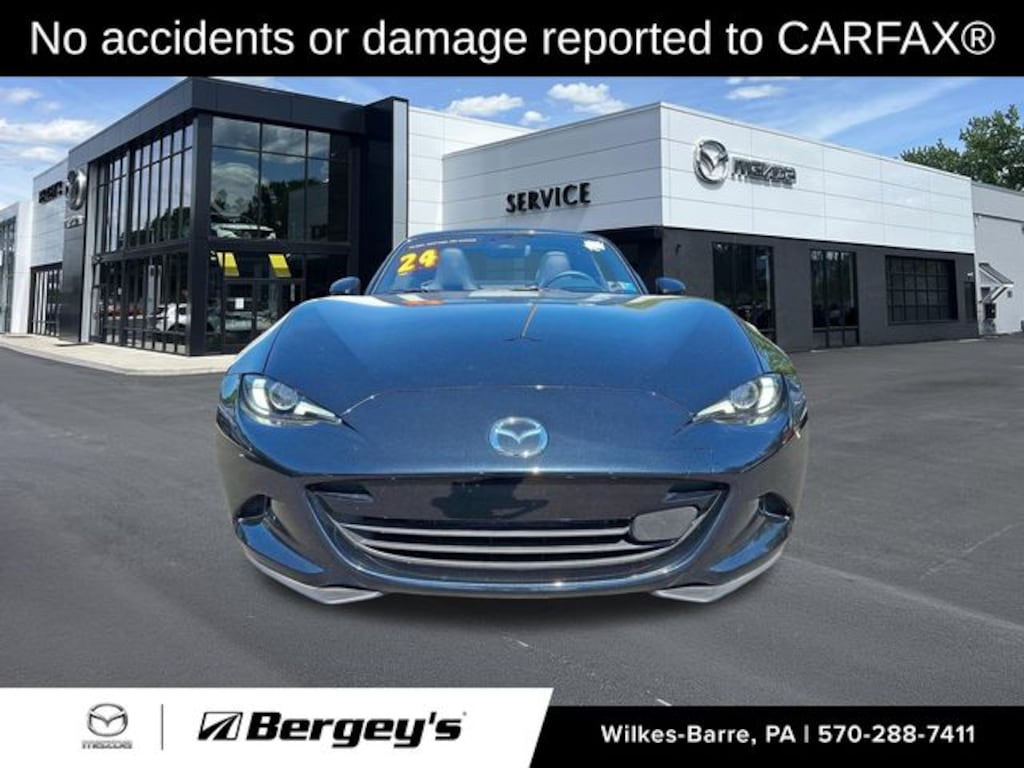 Certified 2024 Mazda MX-5 Miata RF Grand Touring Convertible