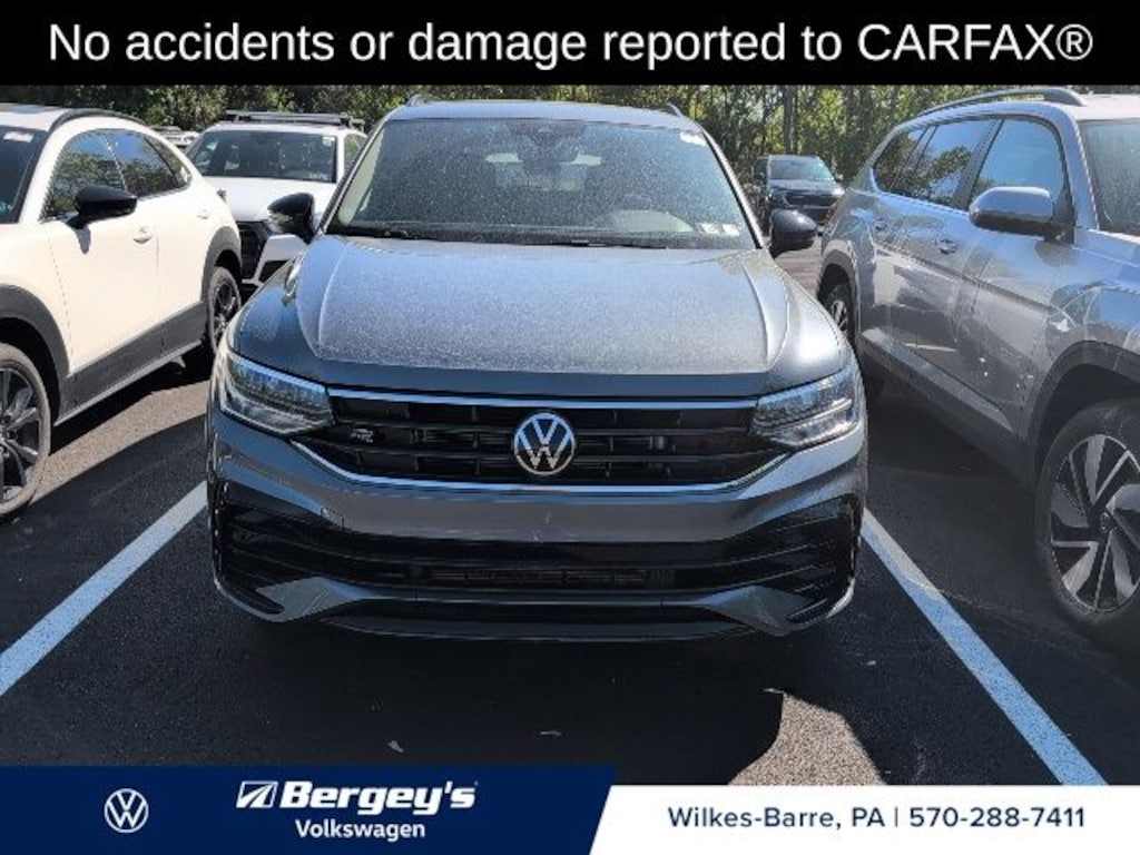 Certified 2024 Volkswagen Tiguan 2.0T SE R-Line Black SUV