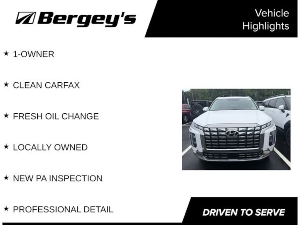 Used 2025 Hyundai Palisade Calligraphy SUV