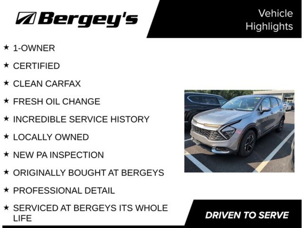 Certified 2023 Kia Sportage Hybrid LX SUV