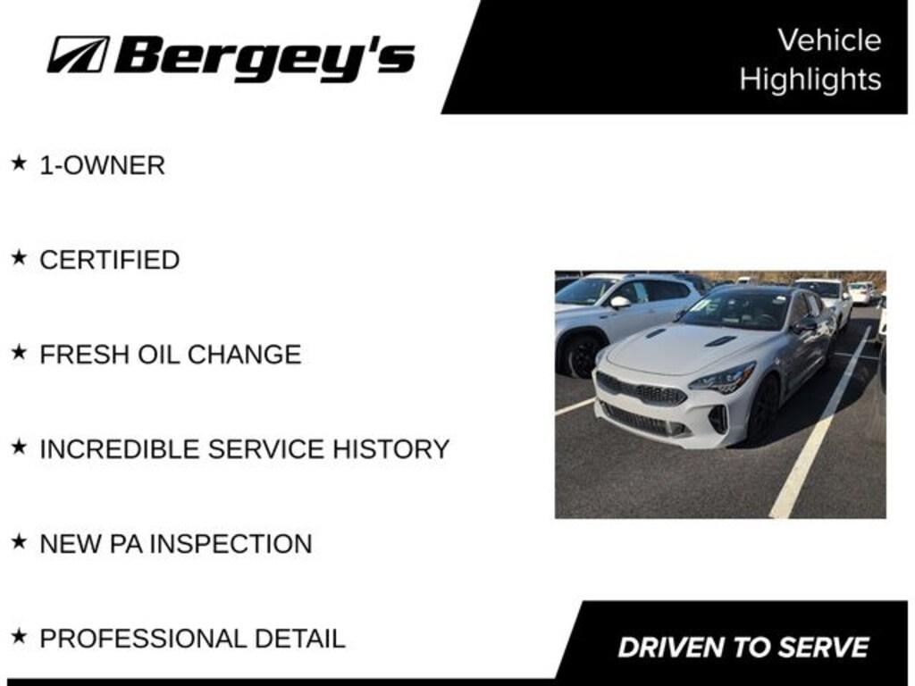 Used 2023 Kia Stinger GT2 Sedan