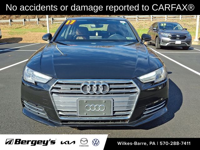Used 2017 Audi A4 Premium with VIN WAUANAF47HN043512 for sale in Colmar, PA