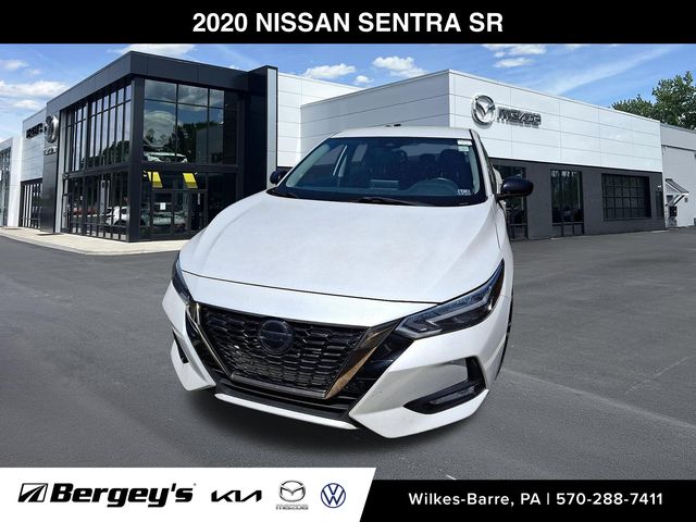 2020 Nissan Sentra SR Sedan | Aspen White Tricoat | Bergey's in