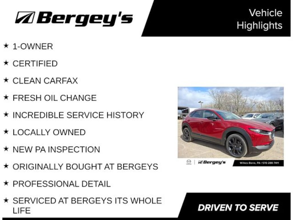 Certified 2025 Mazda CX-30 2.5 S Select Sport SUV