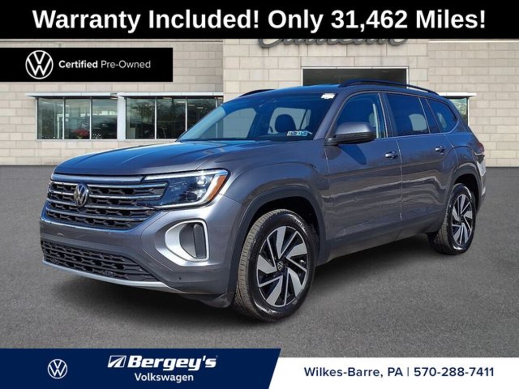 Certified 2025 Volkswagen Atlas 2.0T SE w/Technology SUV
