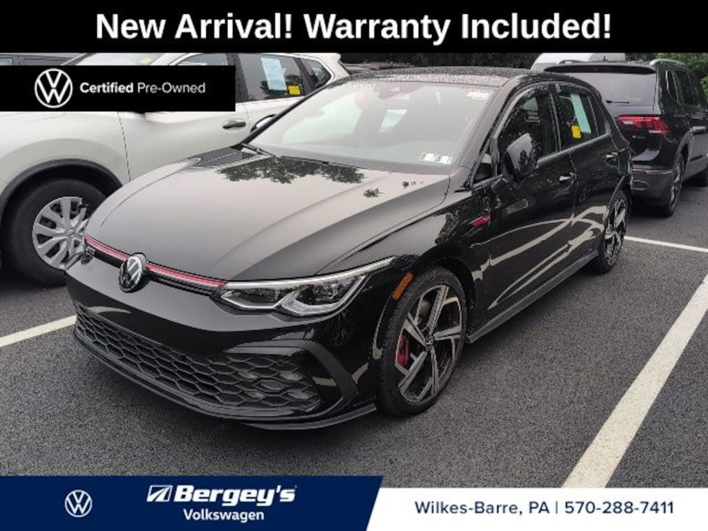 Certified 2024 Volkswagen Golf GTI 2.0T SE Hatchback