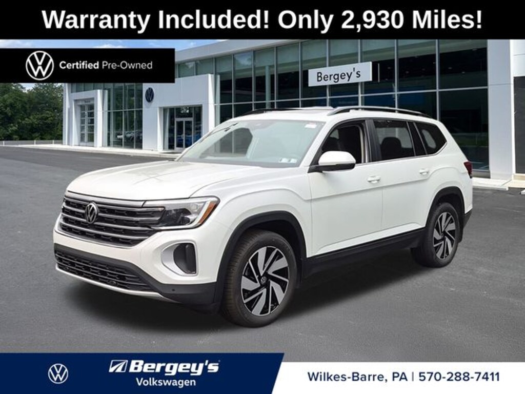 Certified 2026 Volkswagen Atlas 2.0T SE w/Technology SUV